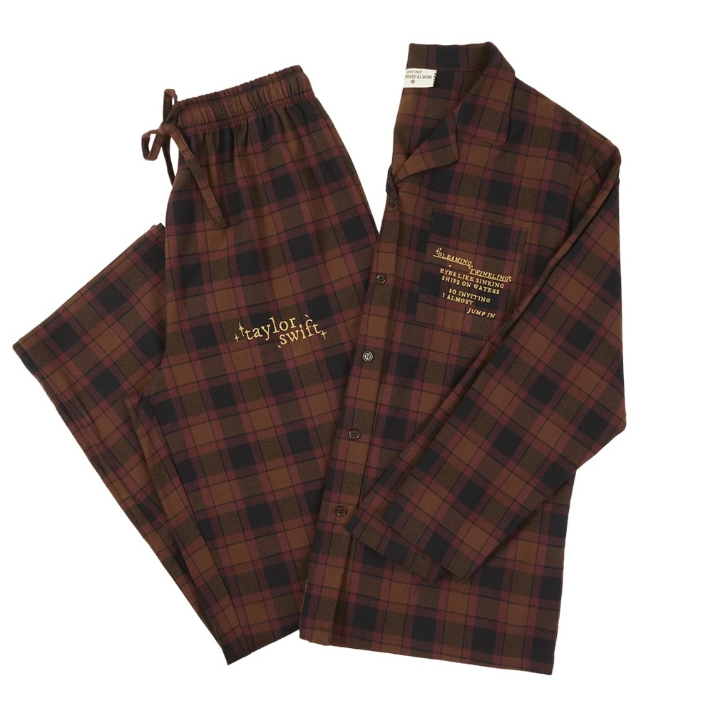 I Almost Jumped In (Goldrush) pajama set (Taylor Swift) large